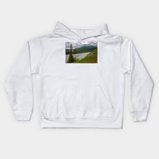 Scenic Denali View Kids Hoodie